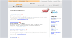 Desktop Screenshot of chemicalengineer.com